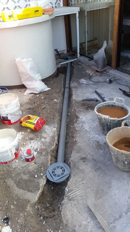 Cazoleta para la recogidas de agua