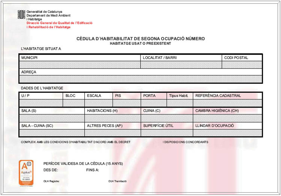Cédula de habitabilidad