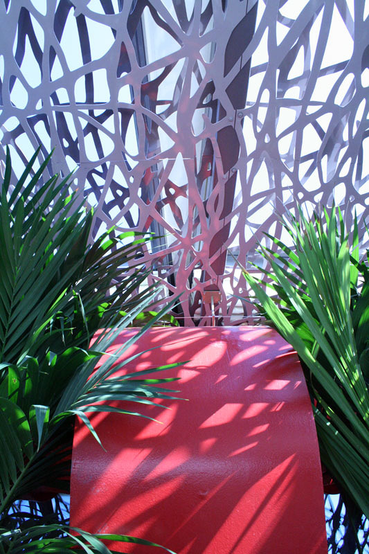 Celosía Decodesk en restaurante Abrassame, pz. de toros “Las Arenas”, Barcelona  