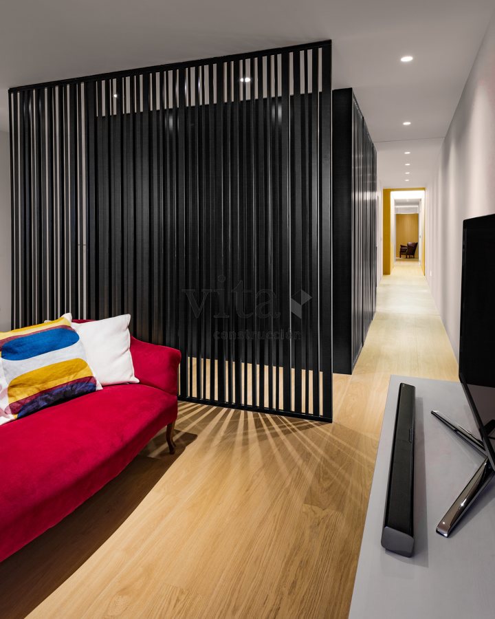 Celosía en hierro lacado