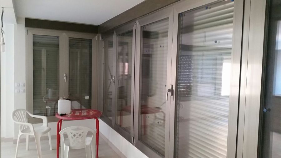 cerramiento aluminio y cristal