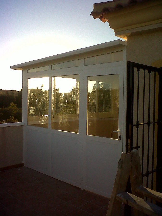 cerramiento de aluminio