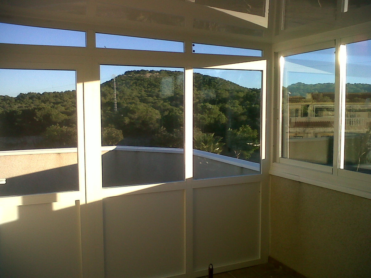 cerramiento de aluminio