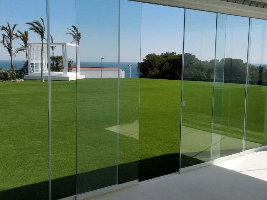 Cerramiento de cristal