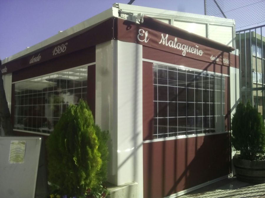 Cerramiento de hosteleria en Torrejón de Ardoz