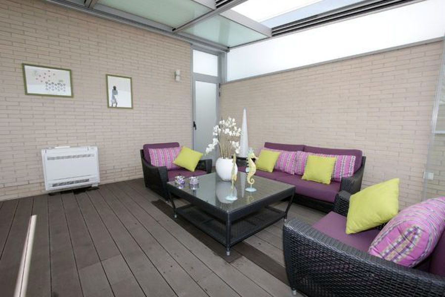 Cerramiento de terraza en Candido Mateos