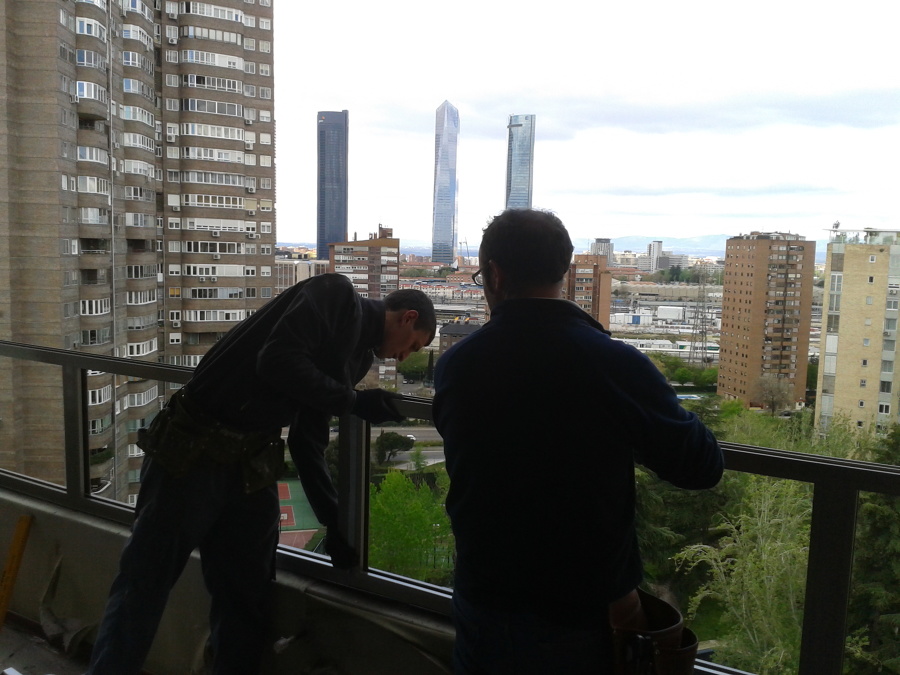 Cerramiento de Terraza en Madrid.