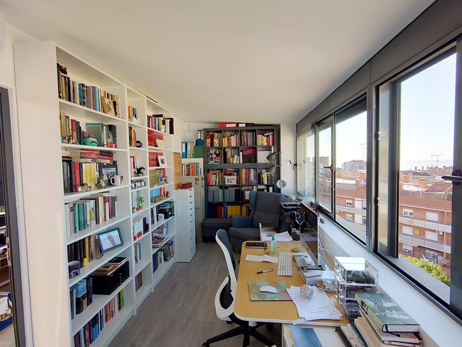 Cerramiento de terraza para despacho