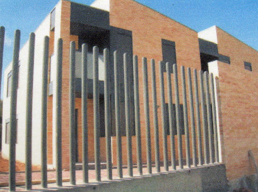 Cerramiento en Barrotes verticales