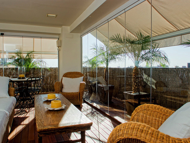 Cerramiento sin perfiles