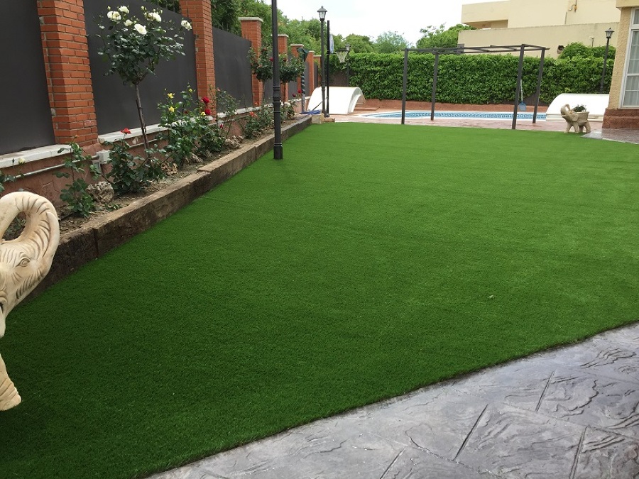 Césped articifial en Aranjuez