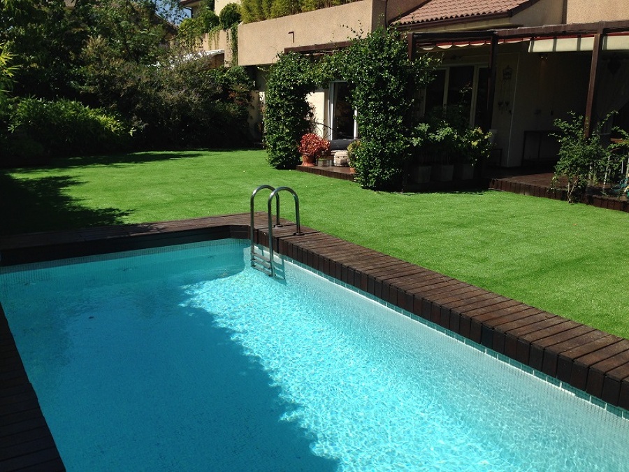 Césped articifial en Aravaca