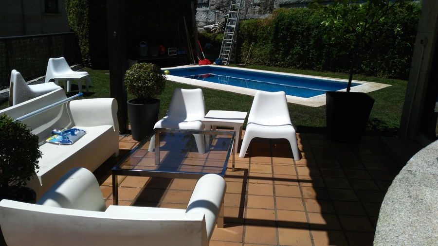 Cesped Natural  recien Instalado