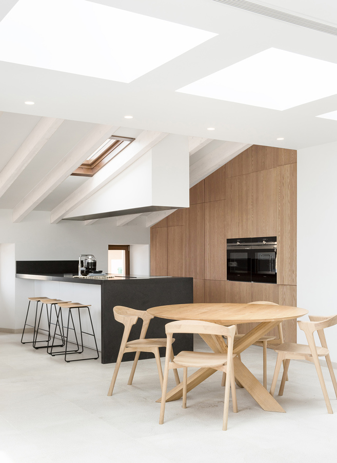 Chalé en Pollença: cocina-comedor