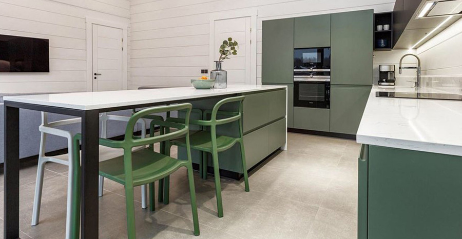 Chalet de madera - Cocina