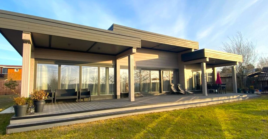 Chalet de madera - Fachada