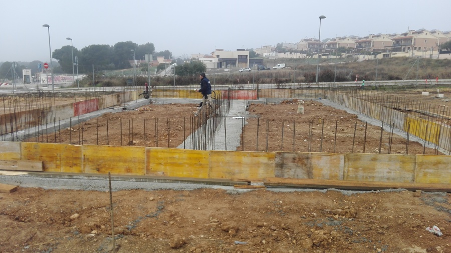 Chalet en Els Pallaresos, muro