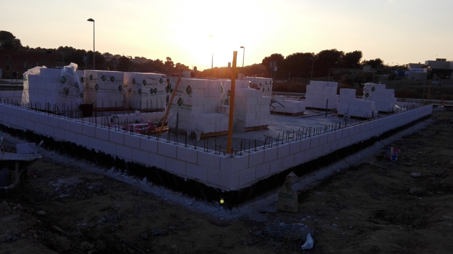 Chalet en Els Pallaresos, paredes