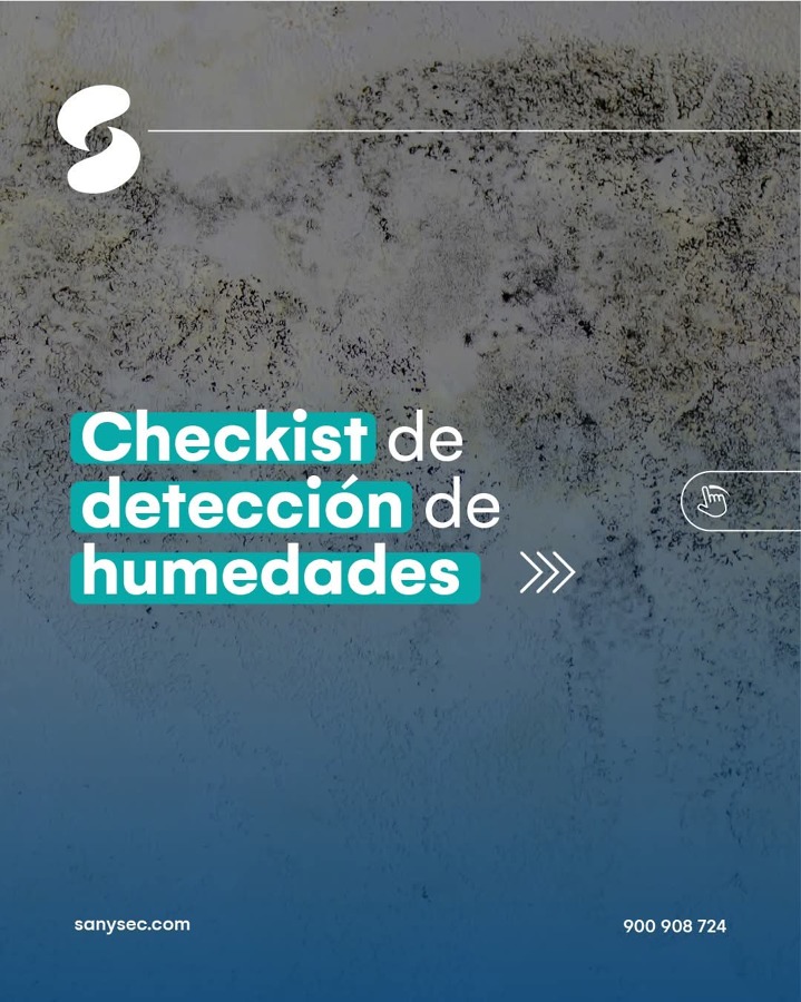 Cheklist de detección de humedad