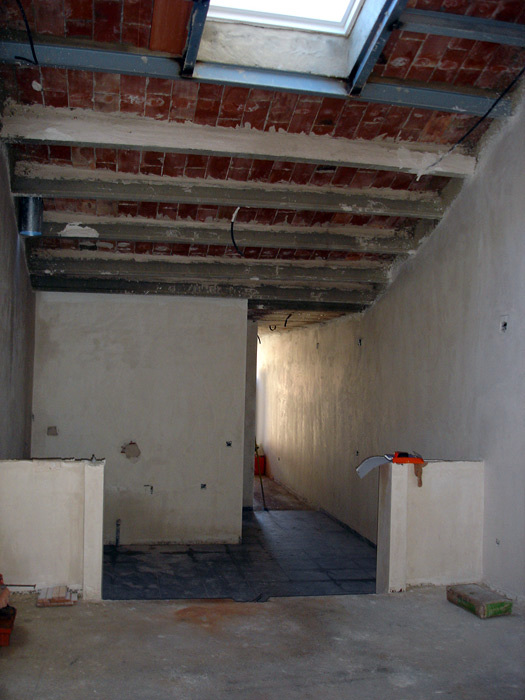 Chert Conversión de un Granero durante obras 2