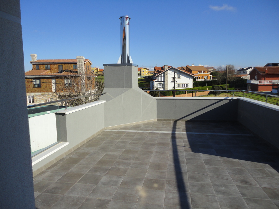 Chimenea acero inox