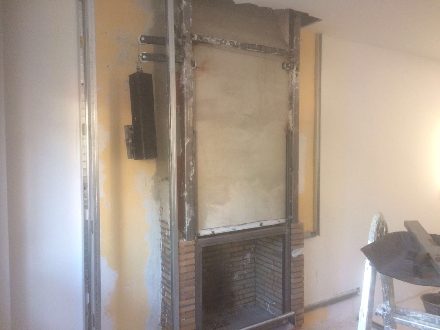 Chimenea completa con tiro incluido