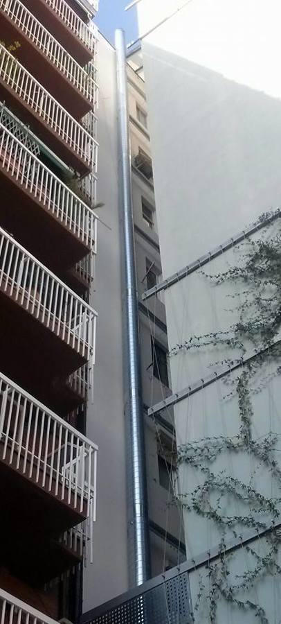 Chimenea comunidad de vecinos