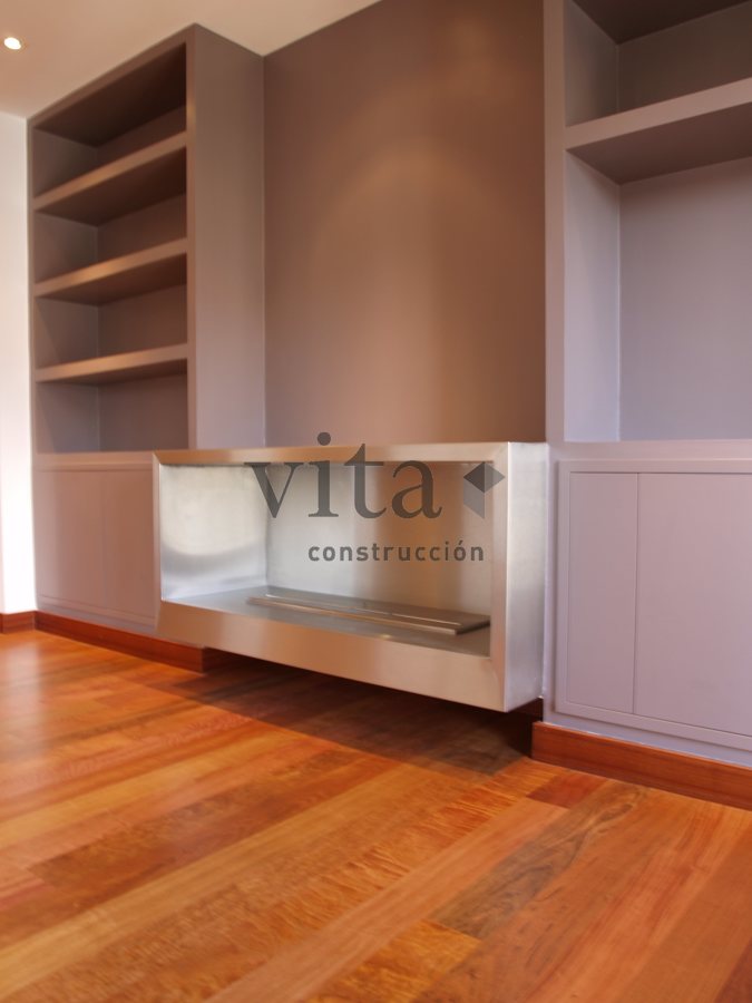 Chimenea de bioetanol