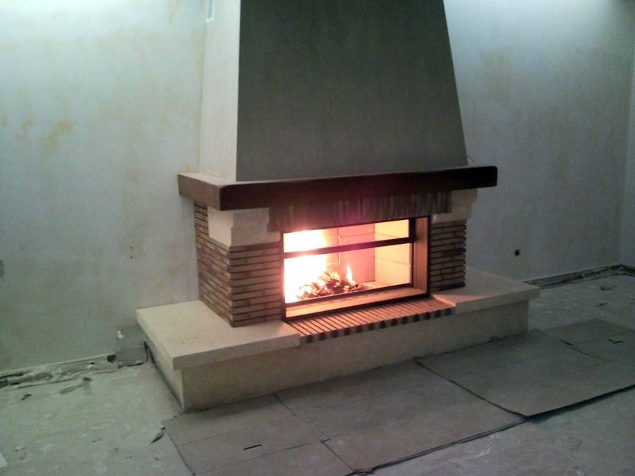 Chimenea Rústica (Frontal)