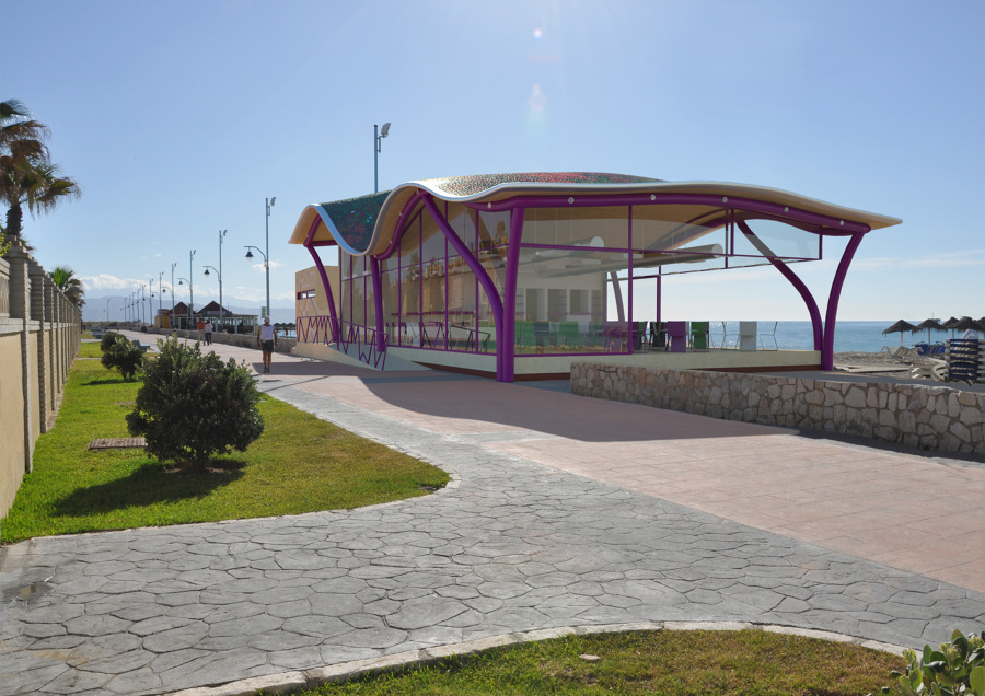 Chiringuito playa de guadalmar. Málaga