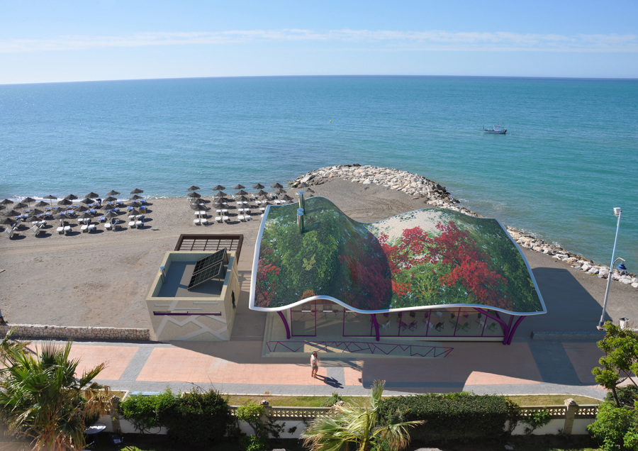 Chiringuito playa de guadalmar. Málaga
