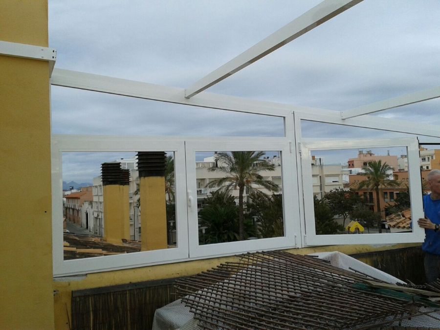 Cierramiento de aluminio