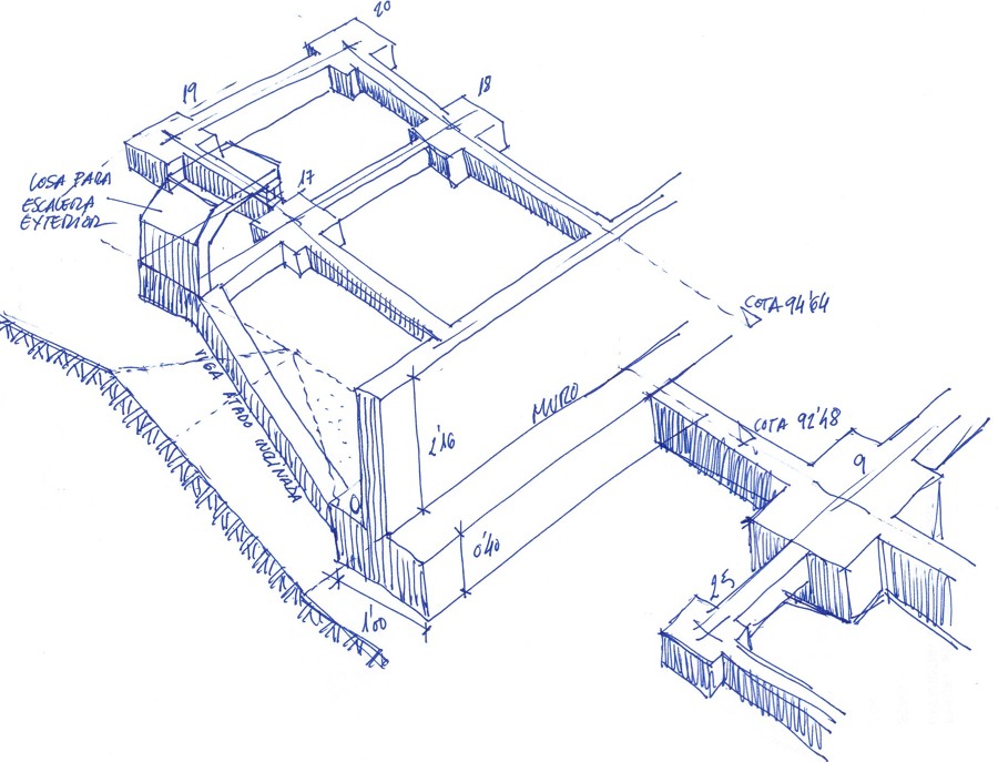 CIMENTACION CON DESNIVEL 01