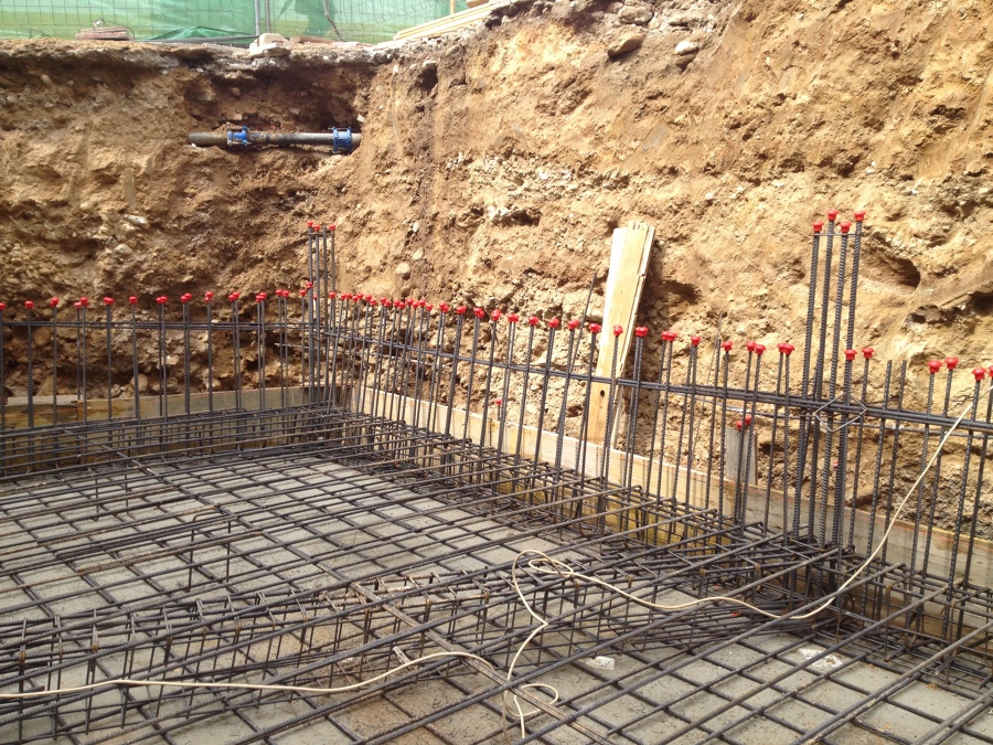 Cimentación en loza