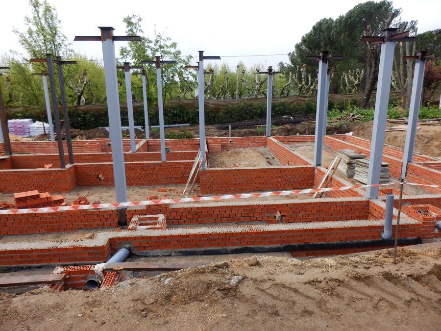 Cimentación, muros de carga