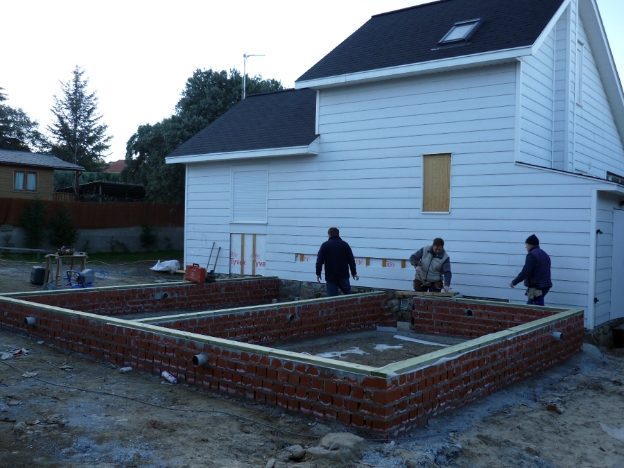 Cimentación y cota cero