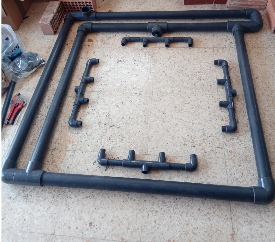 Circuito de inyección de aire.