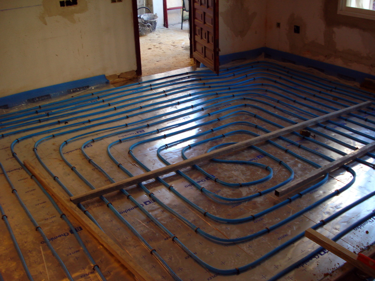 Circuito suelo radiante.
