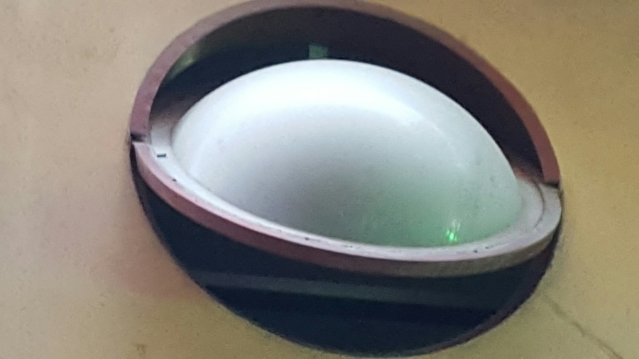 Claraboya circular a modo de ventana