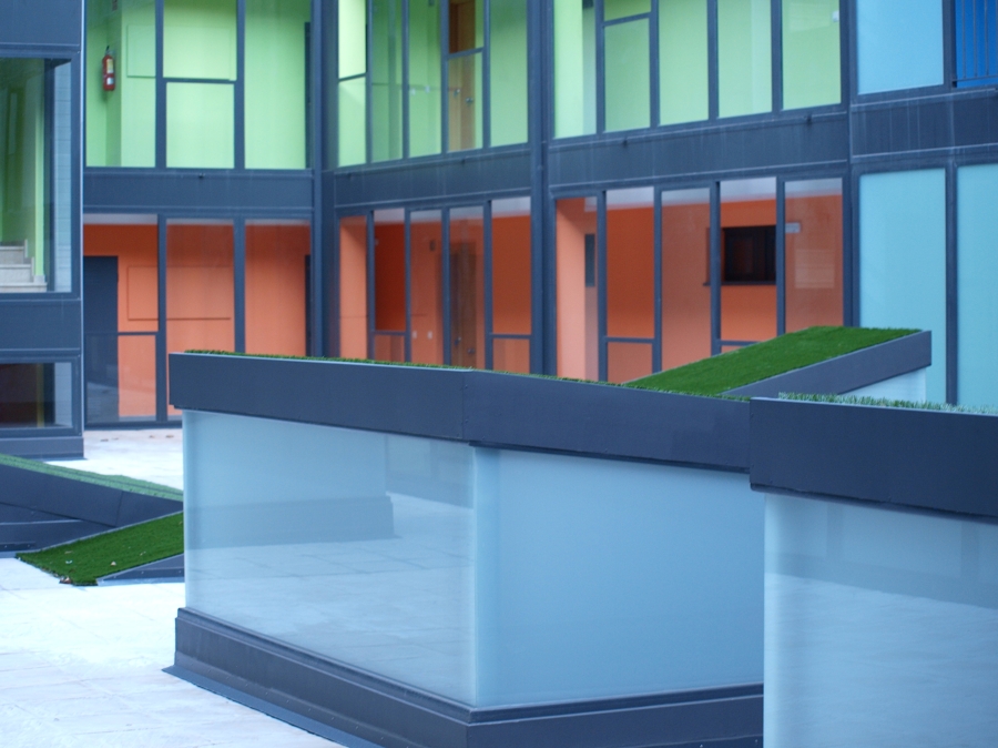 Claraboyas patio interior