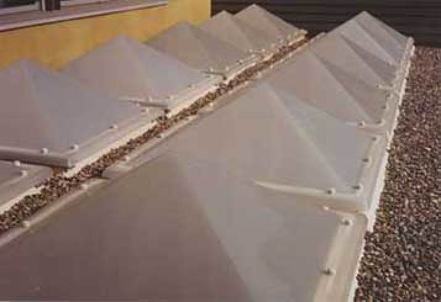 Claraboyas piramidales