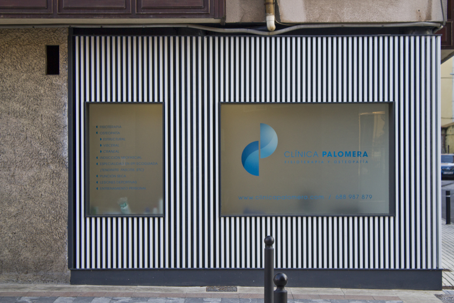 Clínica Fisioterapia Palomera - Fachada corta