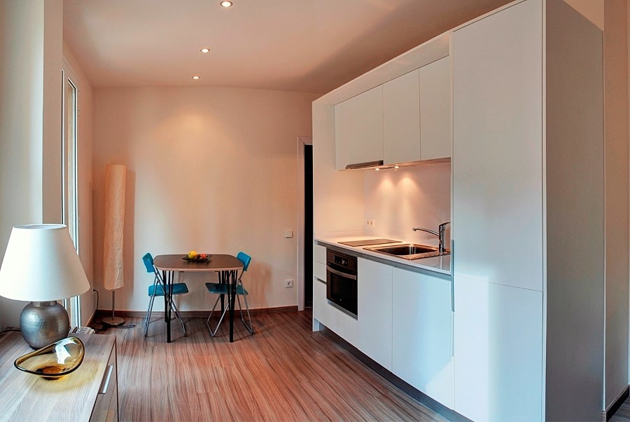 Cocina abierta al salón