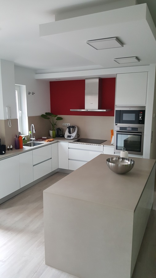 Cocina abierta al salon 