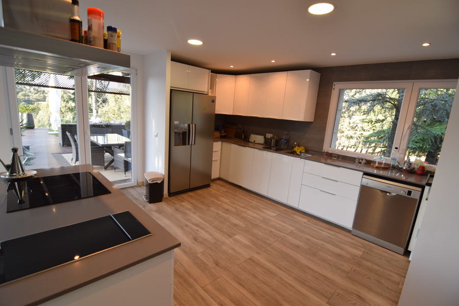 Cocina abierta al salón