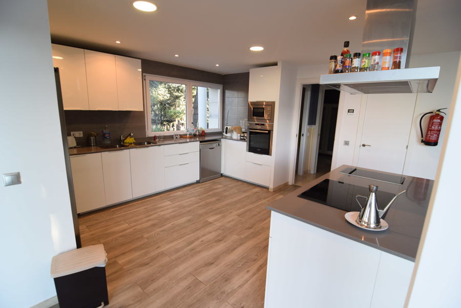 Cocina abierta al salón