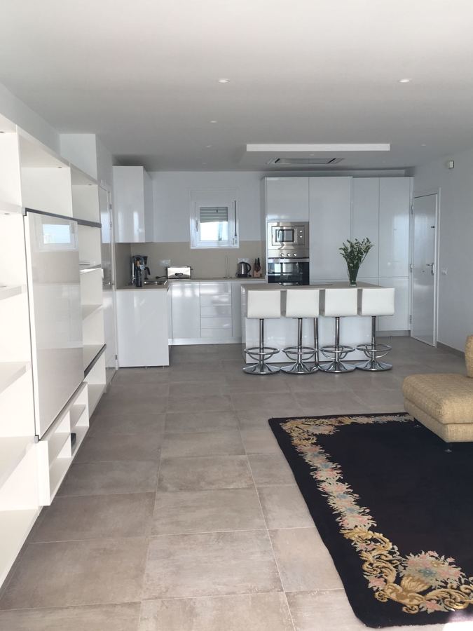 Cocina abierta al salón