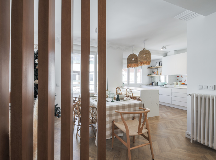 Cocina abierta al salón