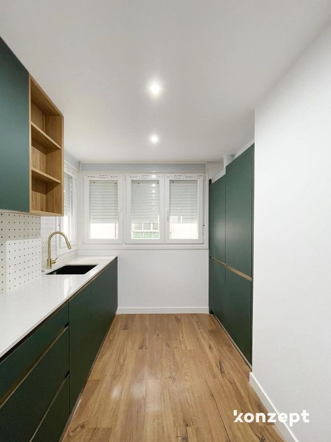 cocina abierta al salón