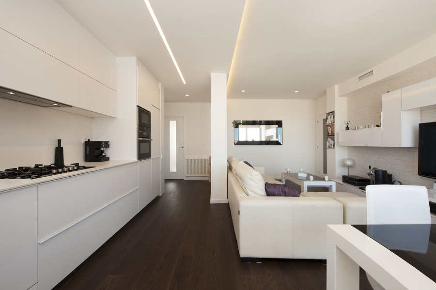 Cocina abierta al salón